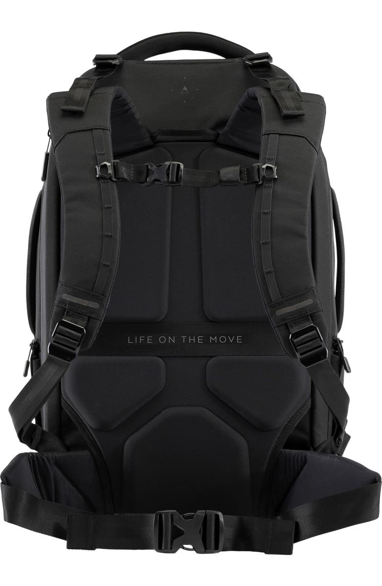 NOMATIC 32L Backpack with Laptop Compartment and 9L Built-In Expansion, Alternate, color, Black