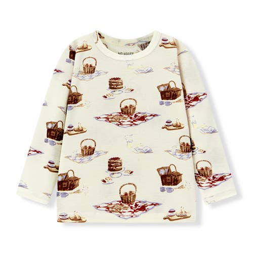 Milkbarn Organic Cotton Long Sleeve Two Piece Pajama Set