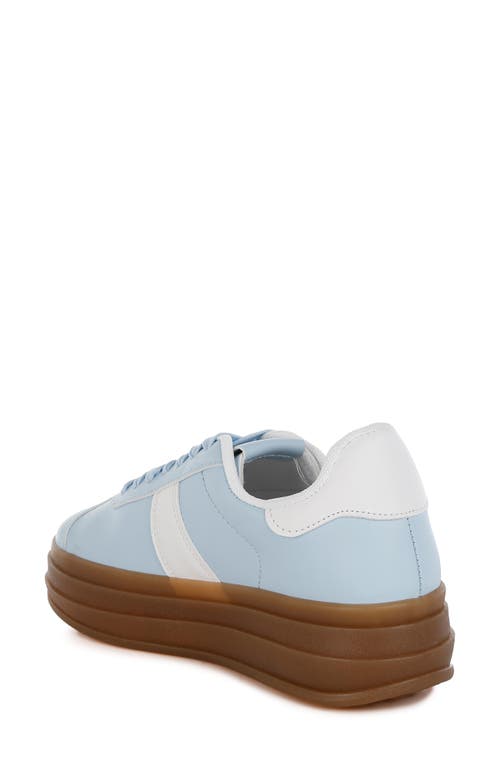 Shop London Rag Knockout Low Top Sneaker In Light Blue