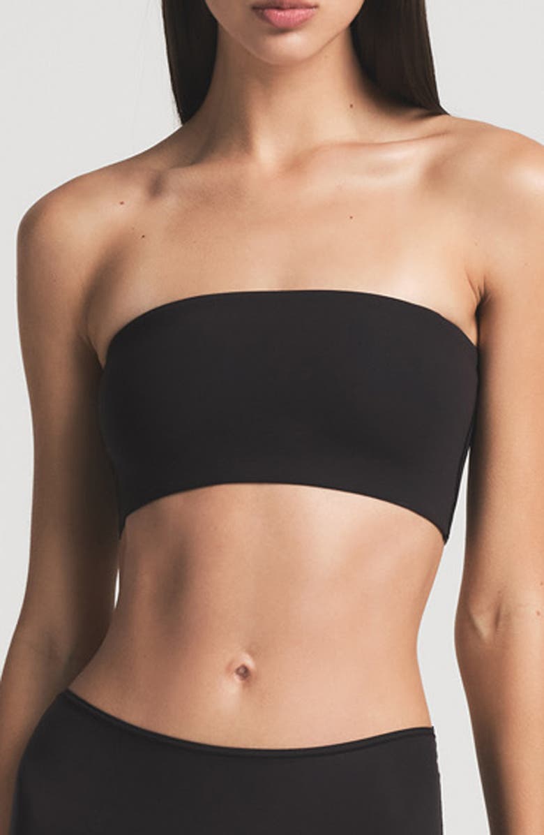 SKIMS Fits Everybody Bandeau Bra, Main, color, Onyx