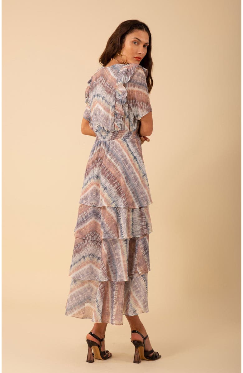 Hale Bob Caroline Chiffon Dress, Alternate, color,