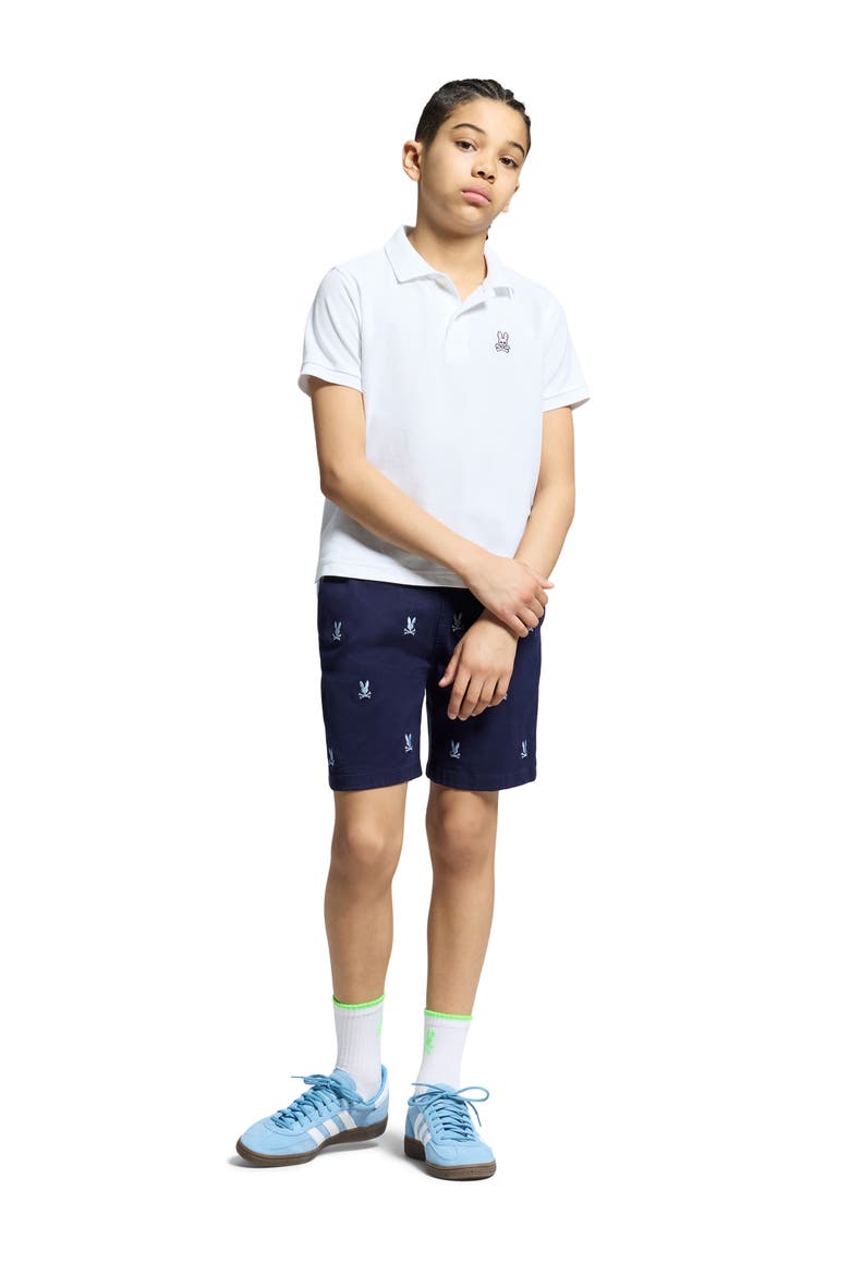 Kids' Willis Stretch Shorts, Alternate, color, EVENING BLUE