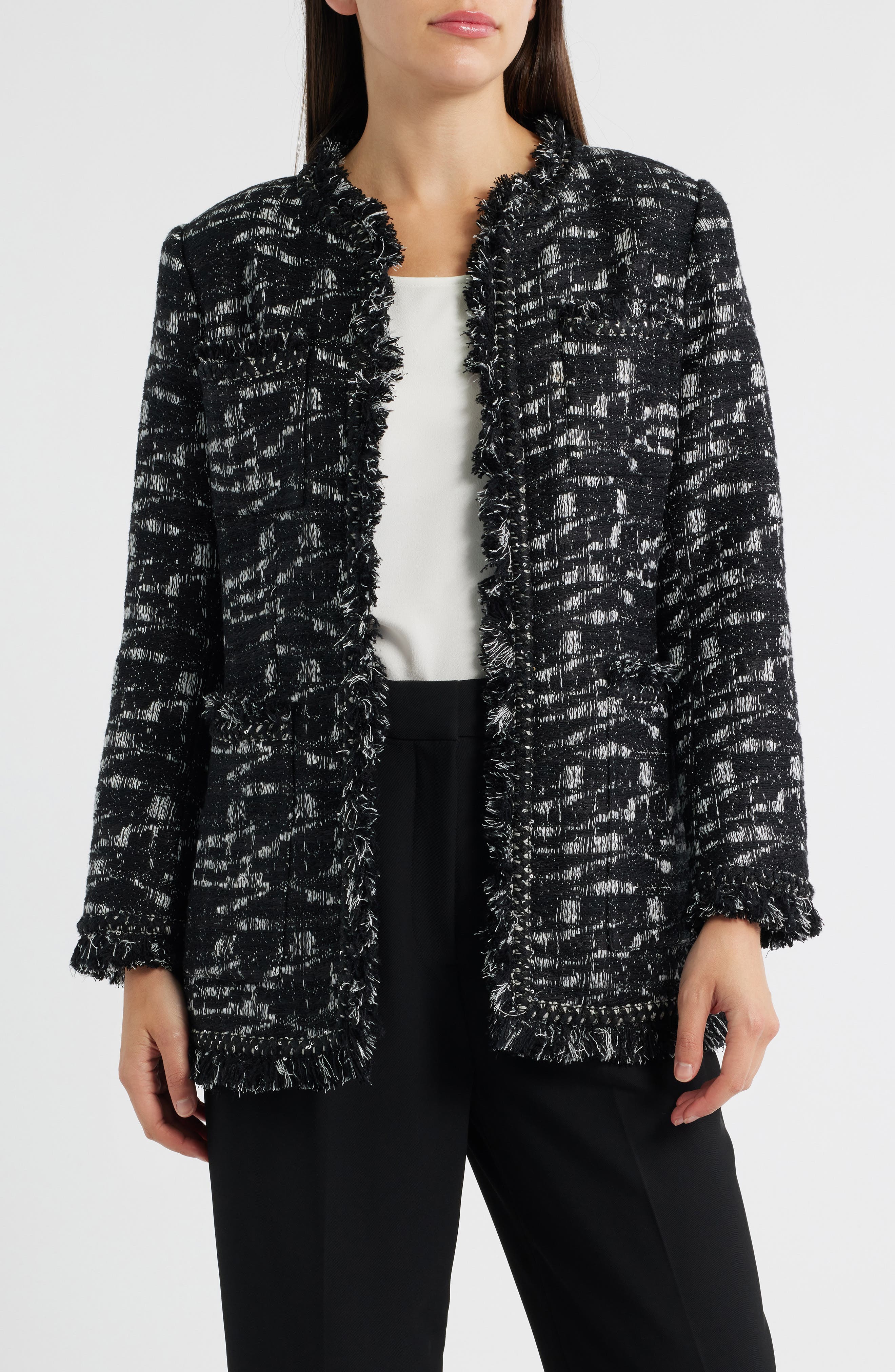 Gleb Fringe Jacket