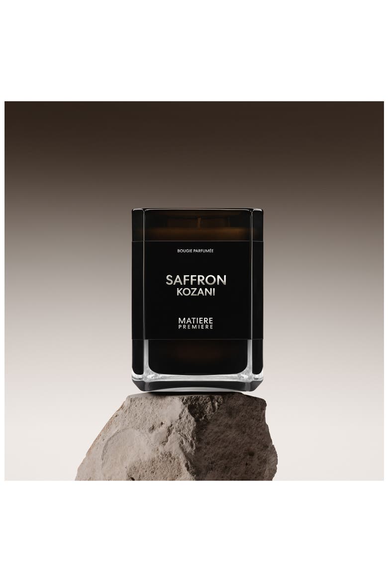 Saffron Kozani Scented Candle, Alternate, color, NO COLOR