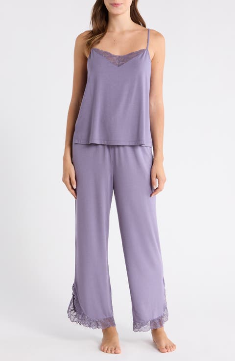 Moonlight Eco Lace Trim Pajamas