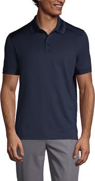 Lands' End School Uniform Young Short Sleeve Rapid Dry Polo Shirt