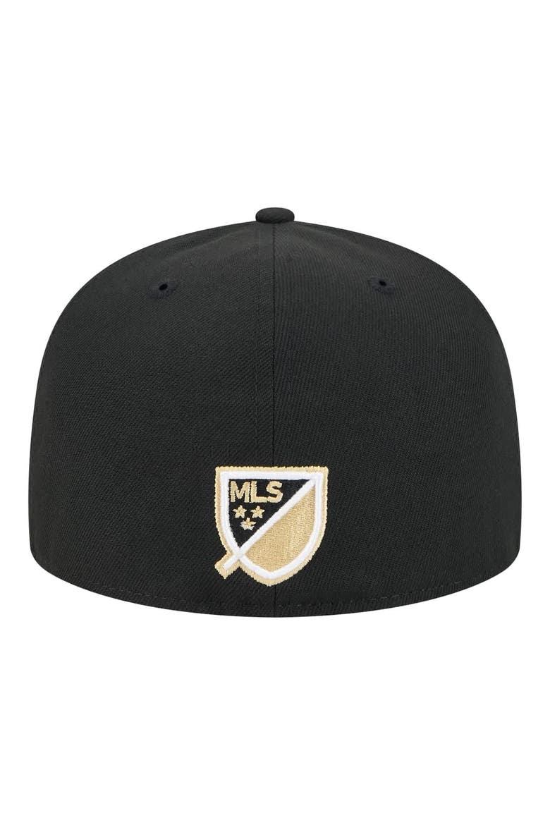 Men's New Era Black LAFC Kickoff 59FIFTY Fitted Hat, Alternate, color, Black