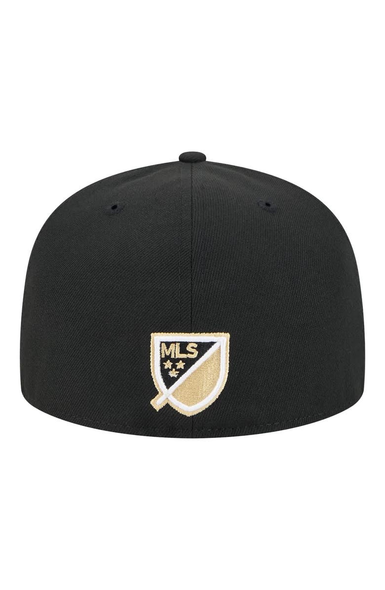 New Era Men's New Era Black LAFC Kickoff 59FIFTY Fitted Hat, Alternate, color, Black