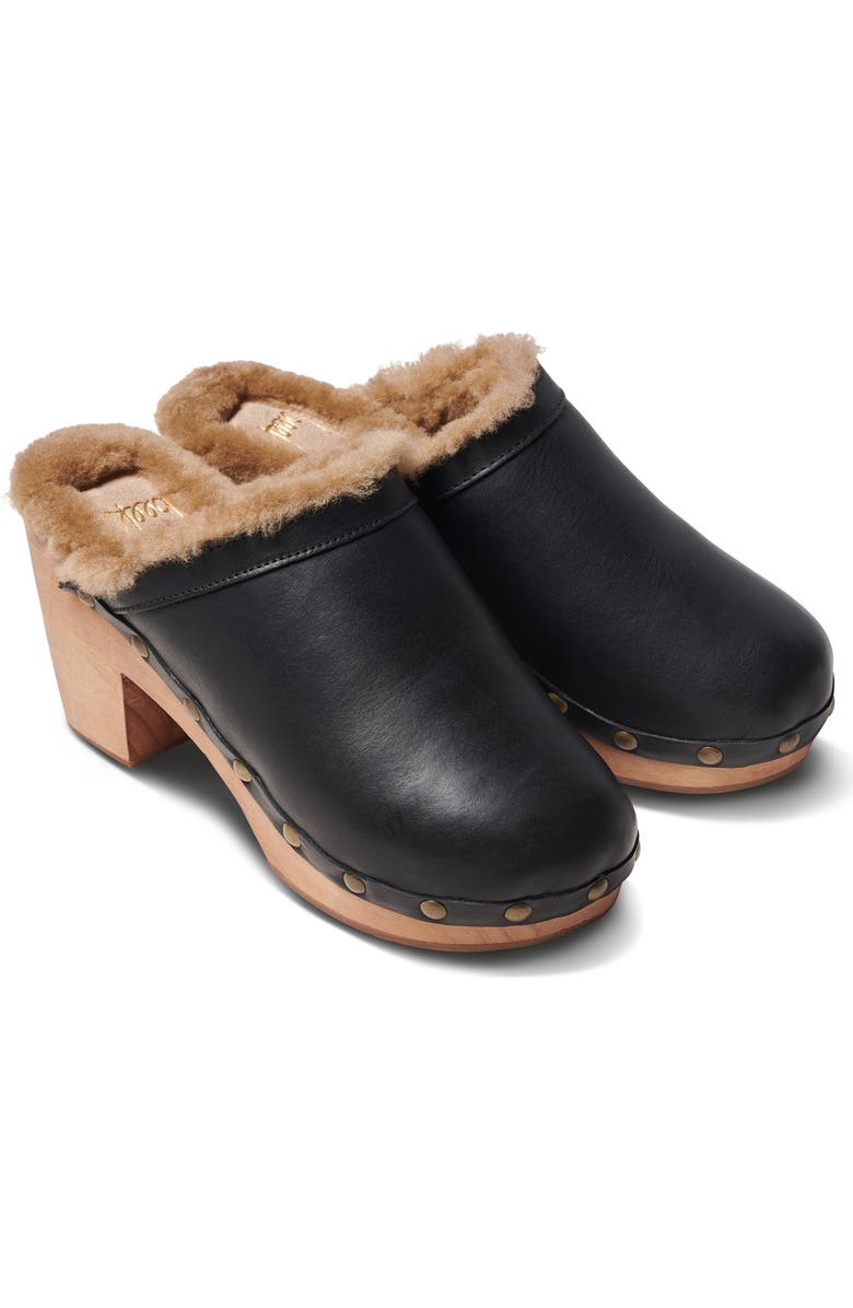 Beek Woodpecker Genuine Shearling Clog, Main, color,