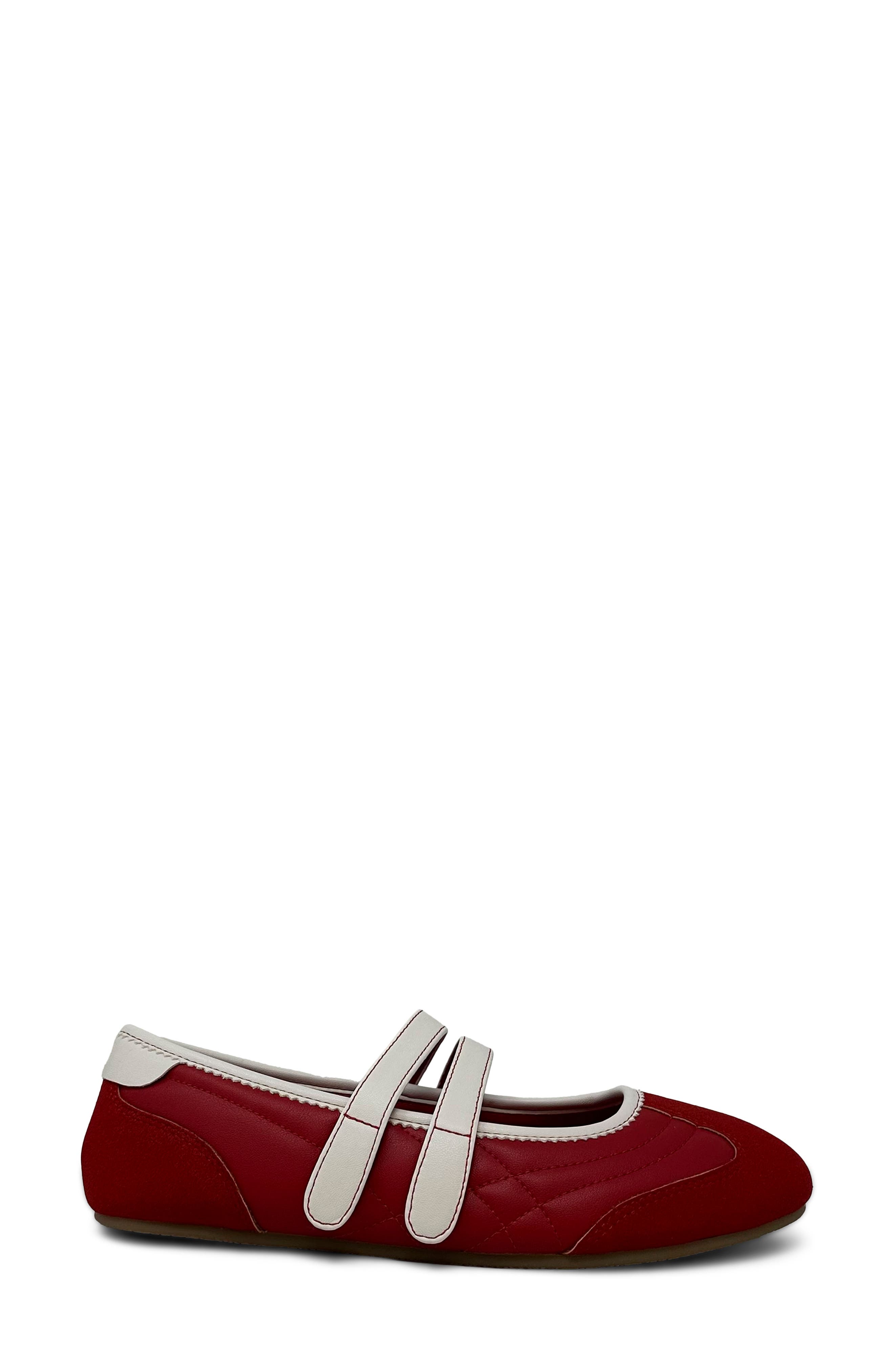 Salome Flat, Alternate, color, RED