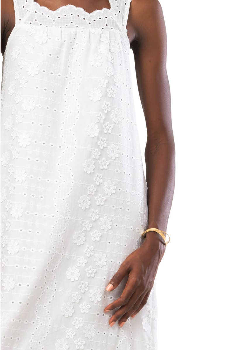 DIARRABLU Ivy Dress, Alternate, color, Siva Blanc