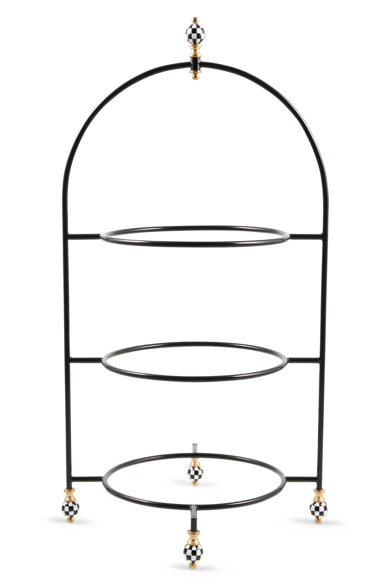 Check Large Plate Stand, Main, color, BLACK