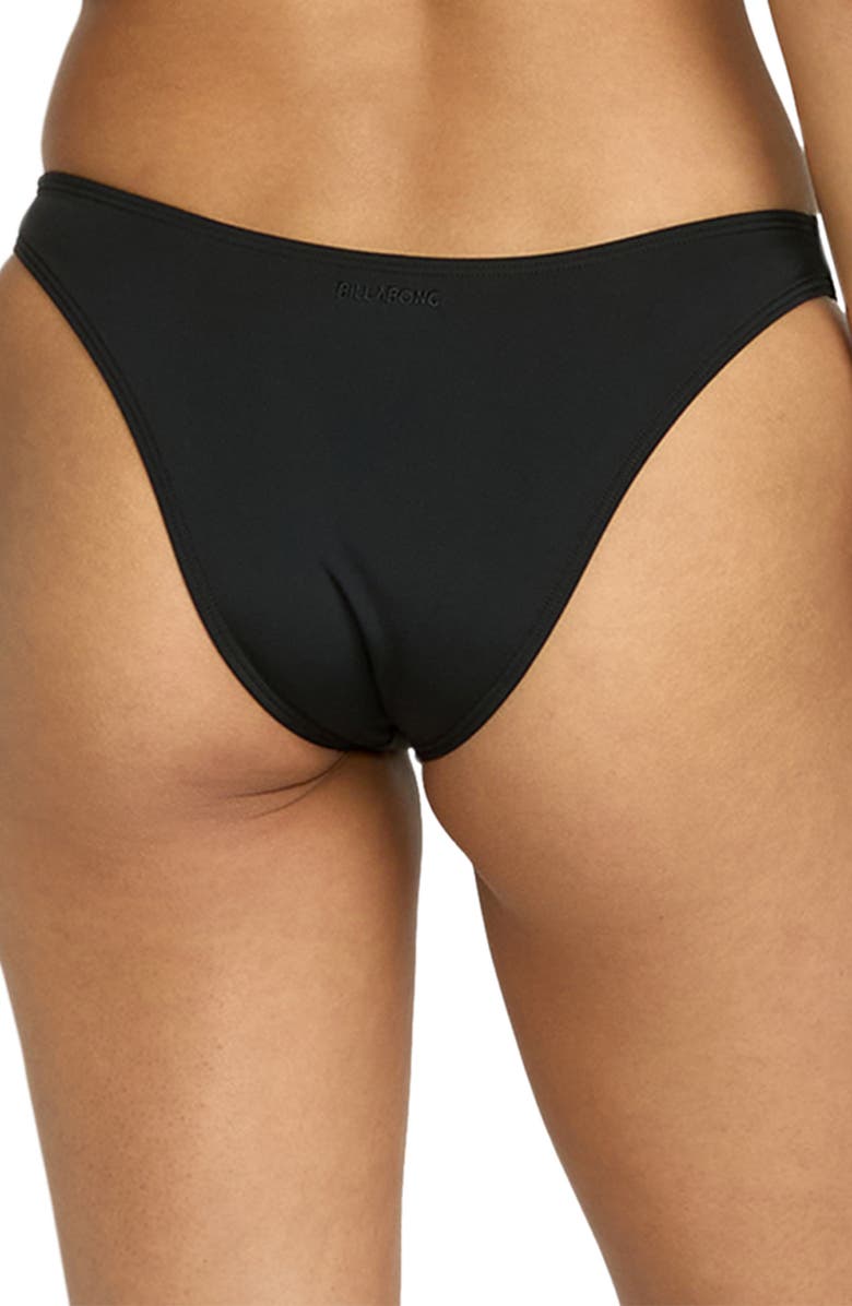 Billabong Sol Searcher Hike Bikini Bottoms, Alternate, color, Black Pebble