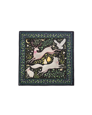 Fable England Niva Narrative Medium Square Scarf