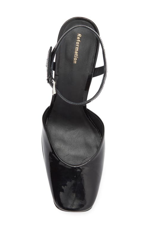 Reformation Naima Platform Mary Jane Pump