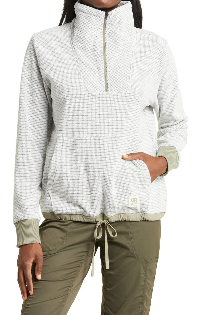 Outdoor Research Trail Mix Quarter-Zip Pullover, Alternate, color, 