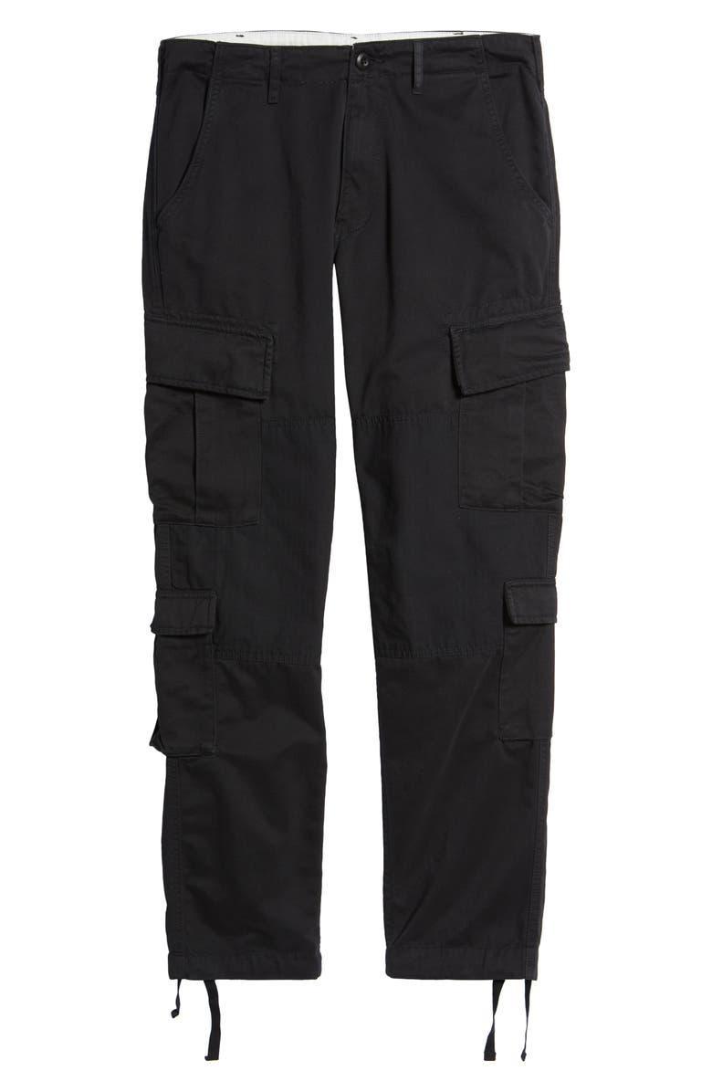 Alpha Industries ACU Straight Leg Cargo Pants, Alternate, color, Black