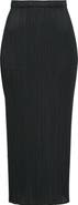 Pleats Please Issey Miyake Basics Pleated Midi Skirt