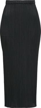Pleats Please Issey Miyake Basics Pleated Midi Skirt