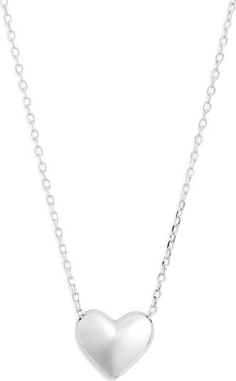 ☆ENGBROX☆ silver925 soap heart necklace EBNL23072SV Argento Vivo Sterling Silver Bubble Heart Pendant Necklace