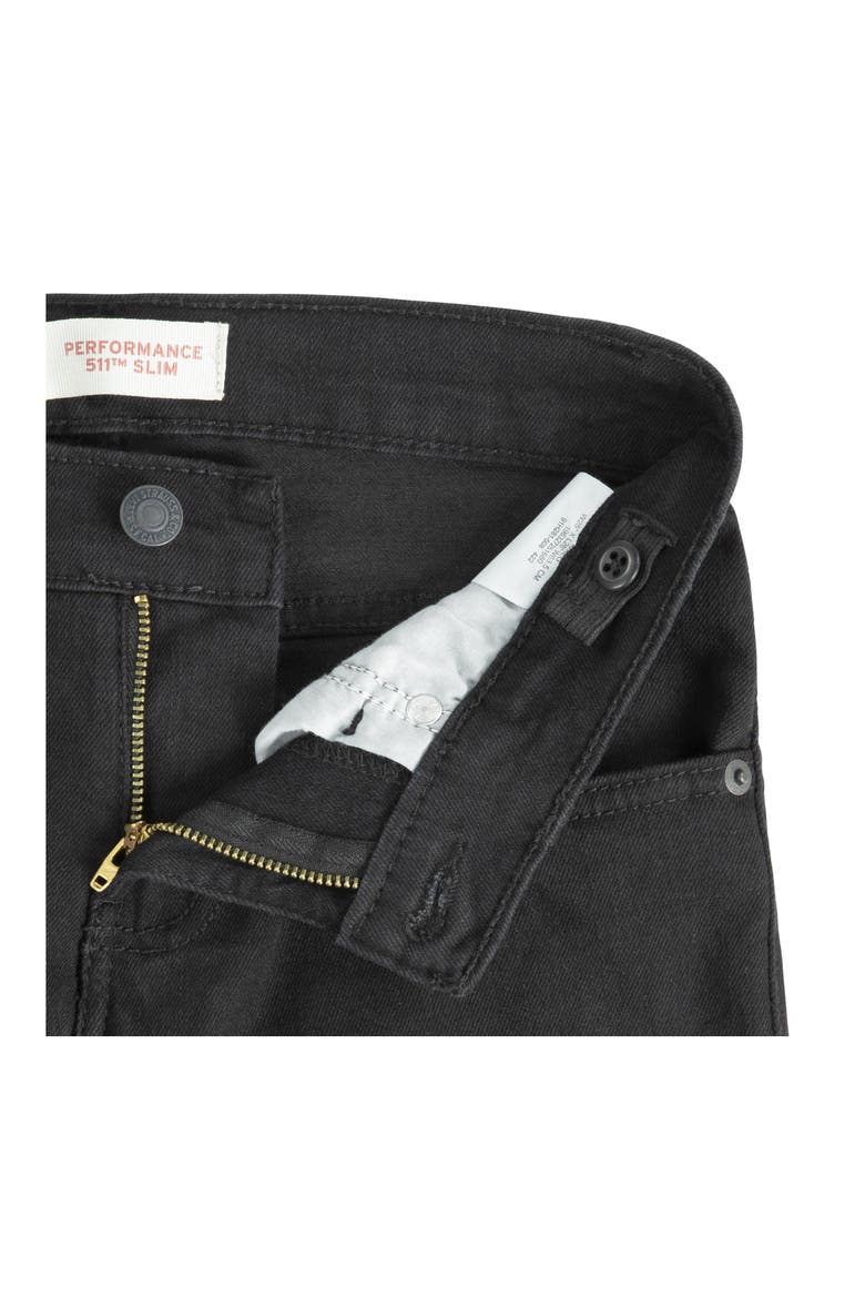 Kids' 511 Performance Jeans, Alternate, color, BLACK STRETCH