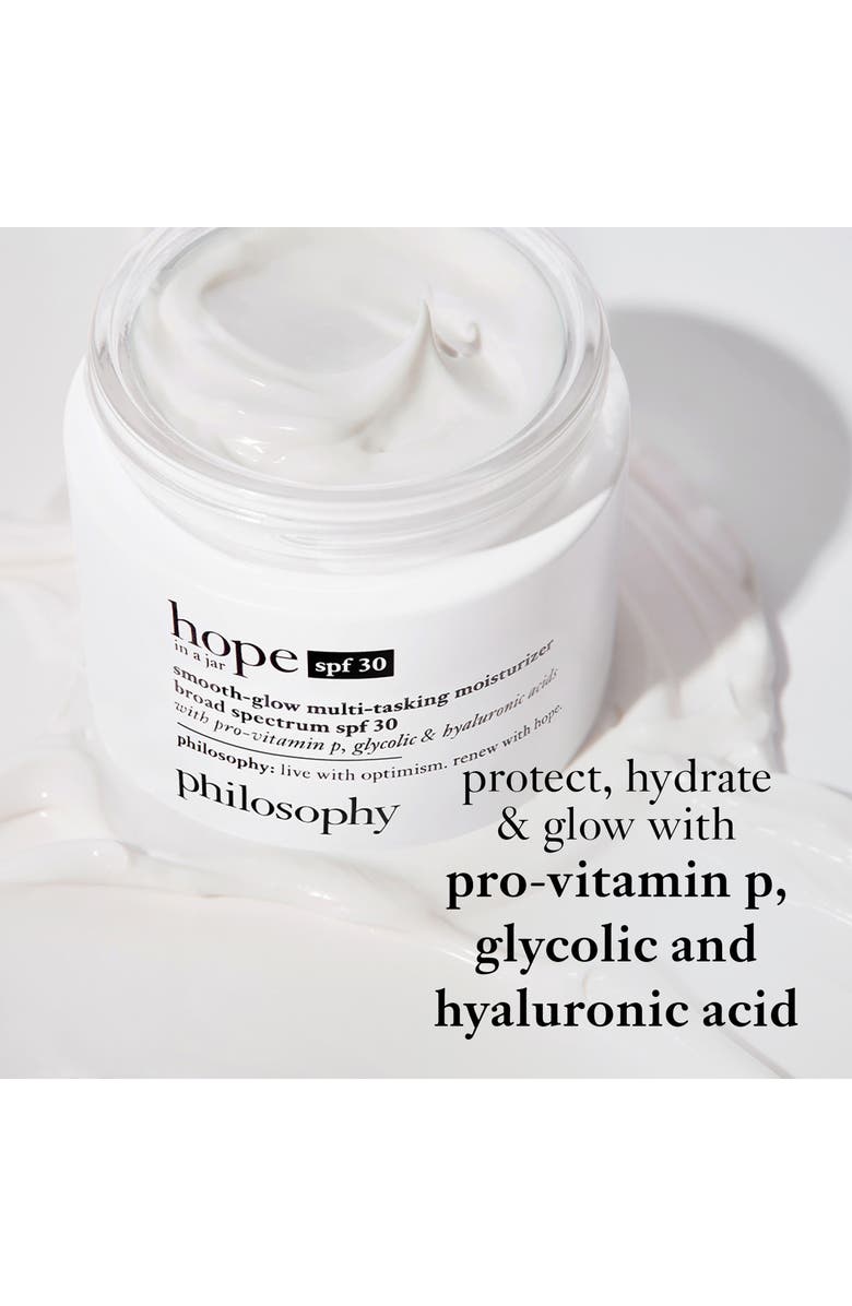 philosophy hope in a jar smooth-glow multi-tasking moisturizer spf 30, Alternate, color,