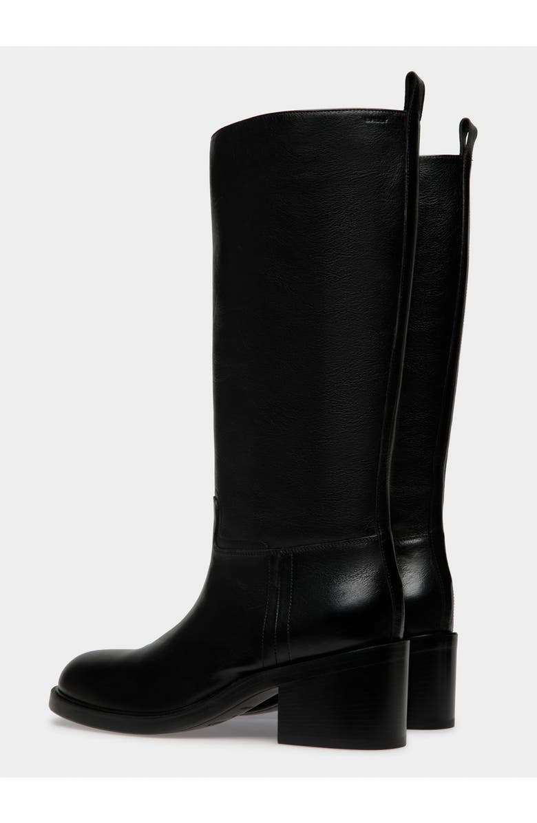 Bally Peggy Boot in Leather, Alternate, color, Black