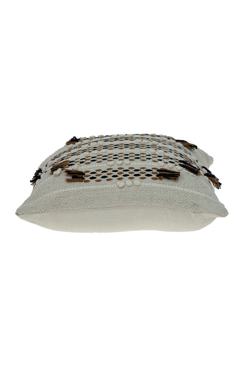 Jace Transitional Beige Throw Pillow, Alternate, color, BEIGE