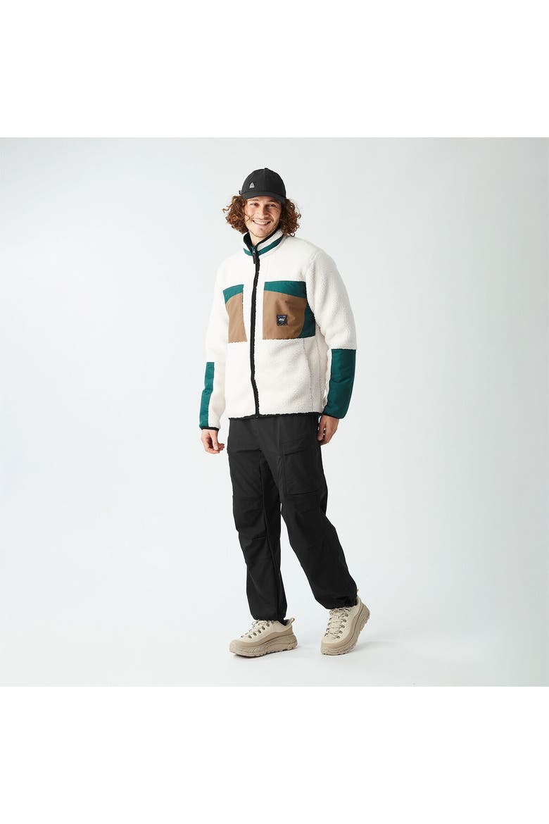 Pmbton Zip Fleece - Men's, Alternate, color, Tofu Deep Water