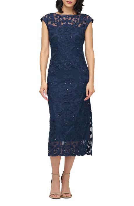 JS Collections Avril Soutache Cocktail Dress