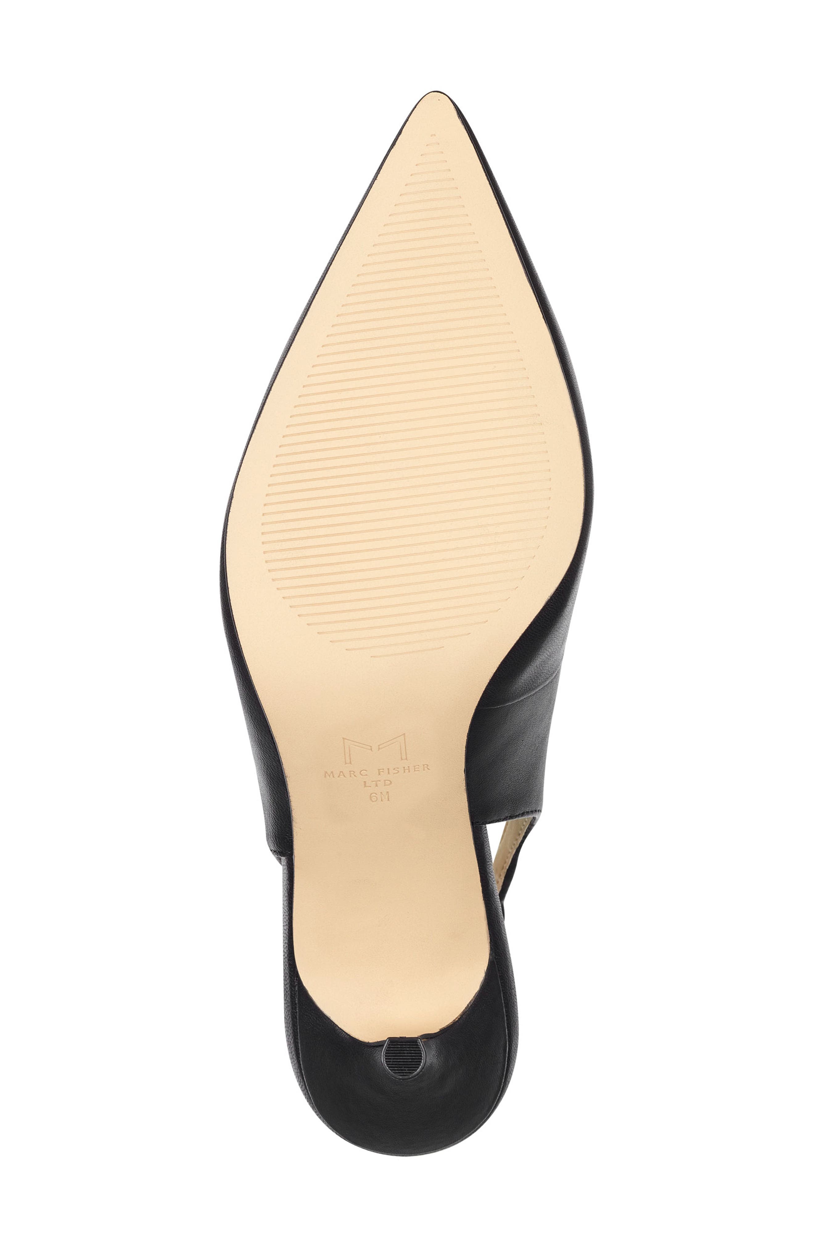Camela Slingback Pump, Alternate, color, BLACK LEATHER