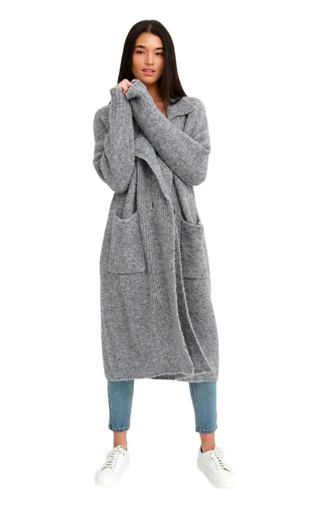 Born To Run Sustainable Sweater Coat