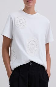 Scalpers Crochet Aop Tee