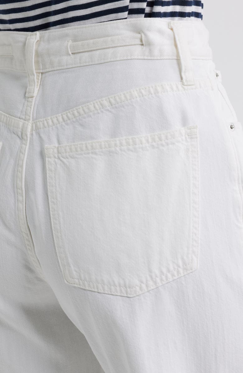 Madewell Ultimate Wide Leg Jeans, Alternate, color, Tile White