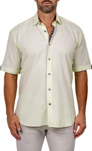 Maceoo Galileo Marthy Short Sleeve Button-Up Shirt