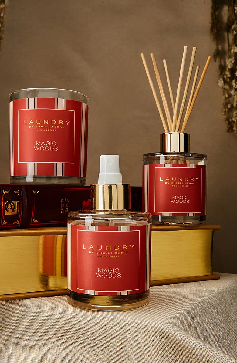 Laundry by Shelli Segal Magic Woods 8oz. Scented Candle, Alternate, color,