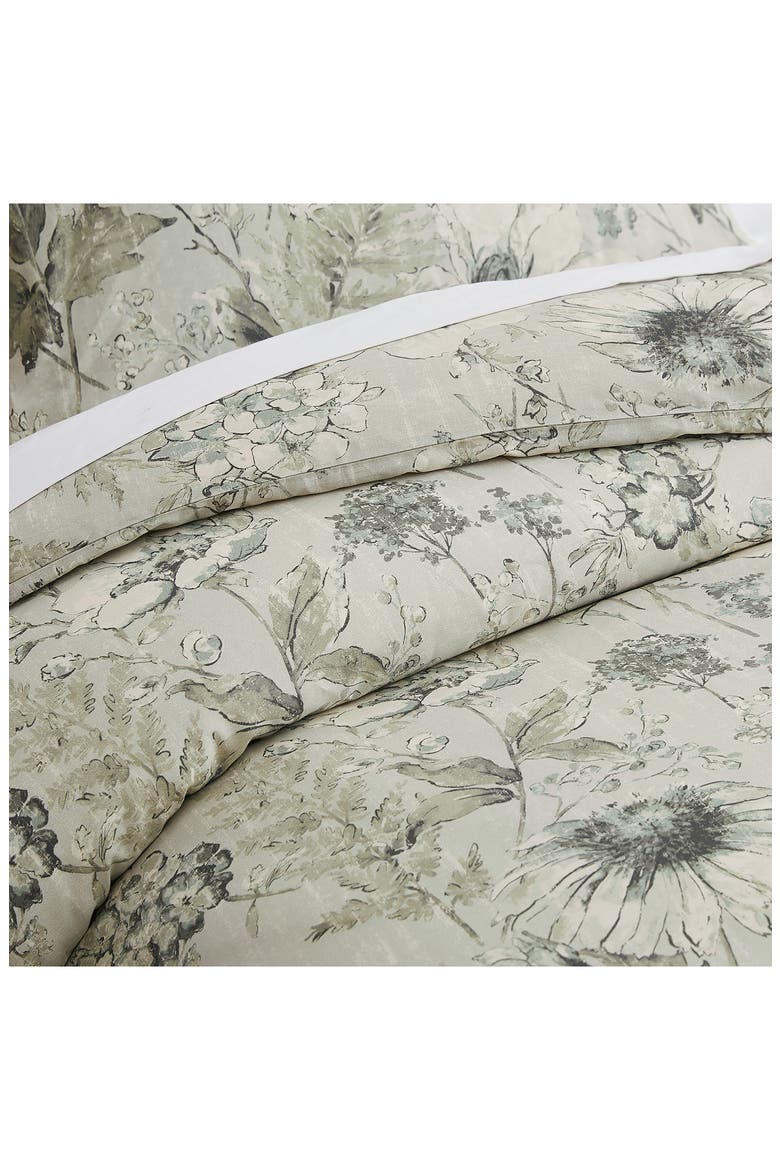 Skye Collection 3-Piece Cotton Duvet Set, Alternate, color, NATURAL