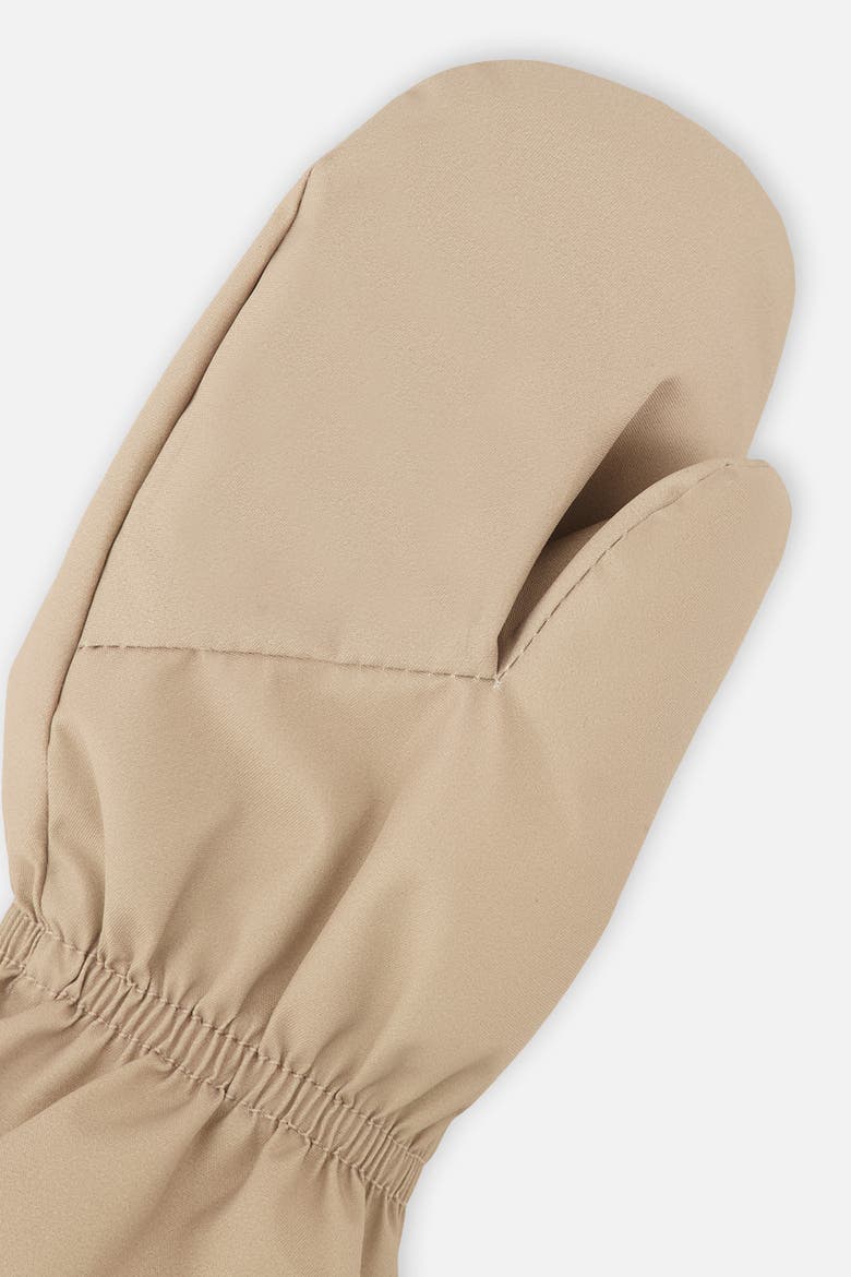 Lined Extended Cuff Connector String Mittens, Alternate, color, Taupe