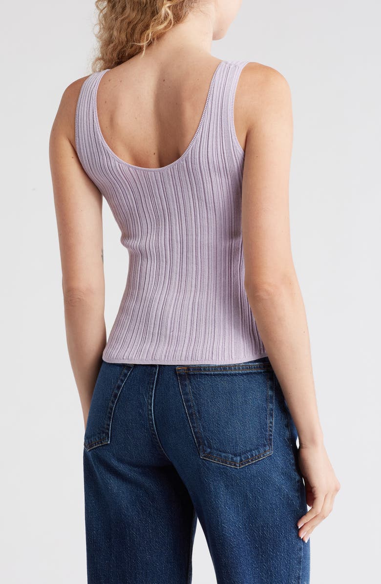 Vince Ribbed Sweater Tank, Alternate, color, 