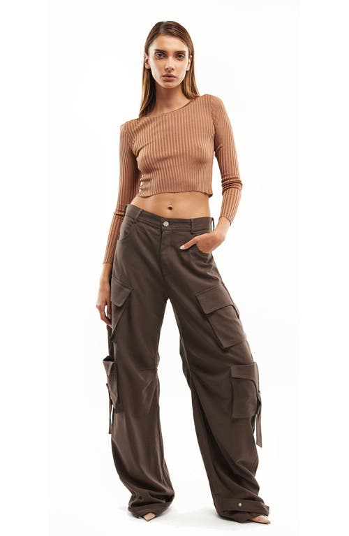 Mother Of All Rae Cargo Pants In Green