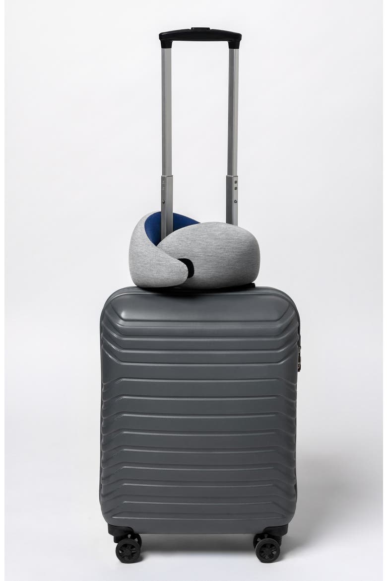 Go Memory Foam Travel Pillow, Alternate, color, DEEP BLUE