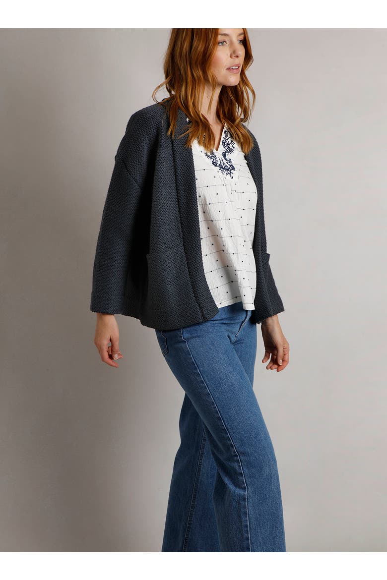 Cropped Cardigan, Main, color, Navy