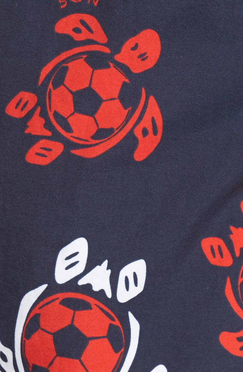 Vilebrequin 'Moorea - Soccer Turtles' Swim Trunks, Alternate, color, 
