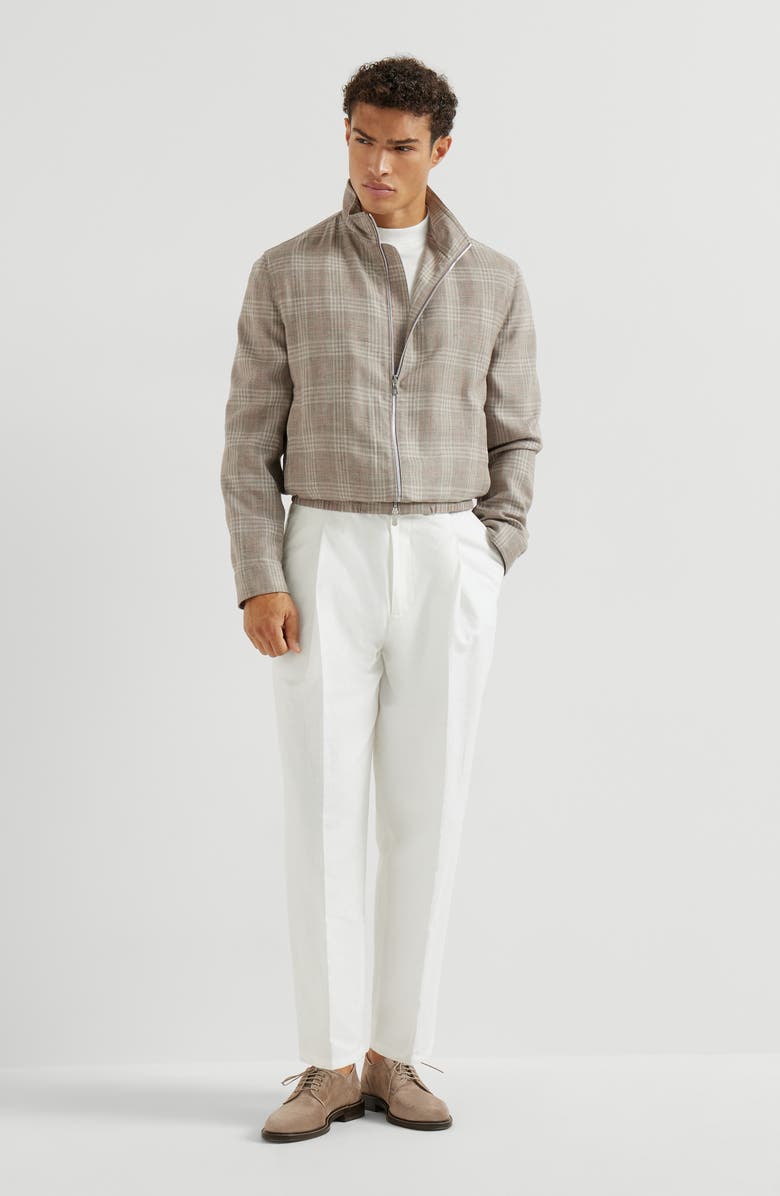 Brunello Cucinelli Jersey T-shirt, Alternate, color, Off-White