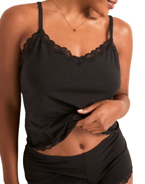 Adore Me Jersey Soft Touch Collection In Black