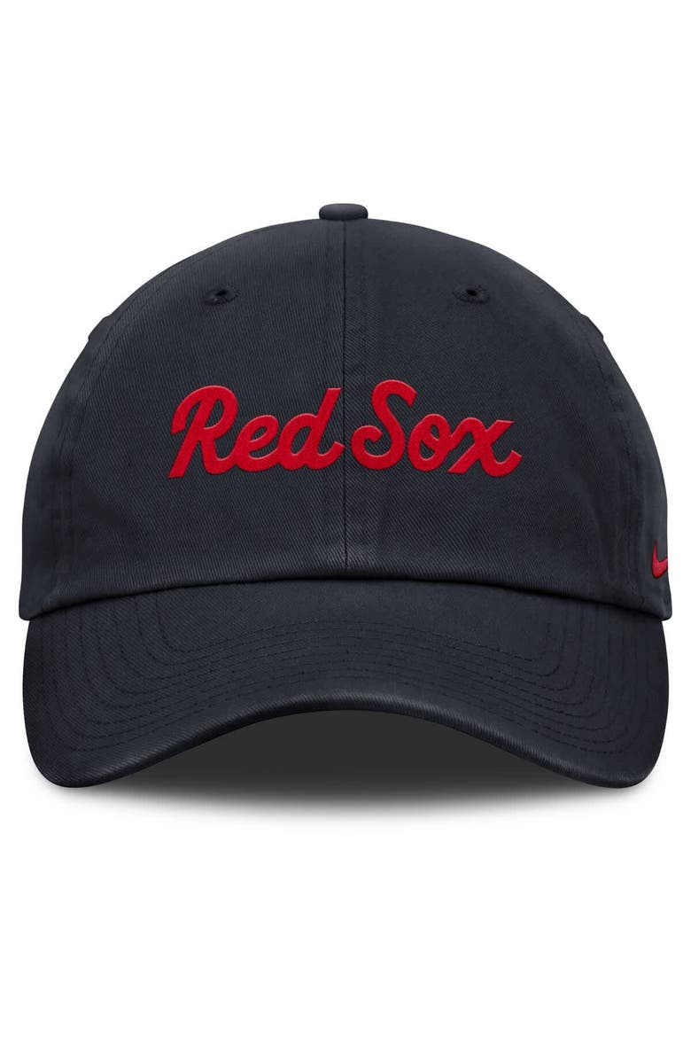 Men's Nike Navy Boston Red Sox Club Adjustable Hat, Alternate, color, Navy
