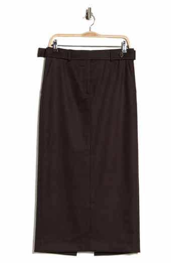 Wool & Cashmere Midi Skirt
