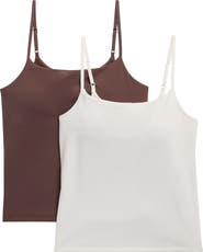 YOGALICIOUS 2-Pack Cloud Skin Newbury Camisoles