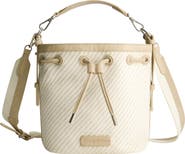 Tommy Bahama Soft Woven Drawstring Bucket Bag