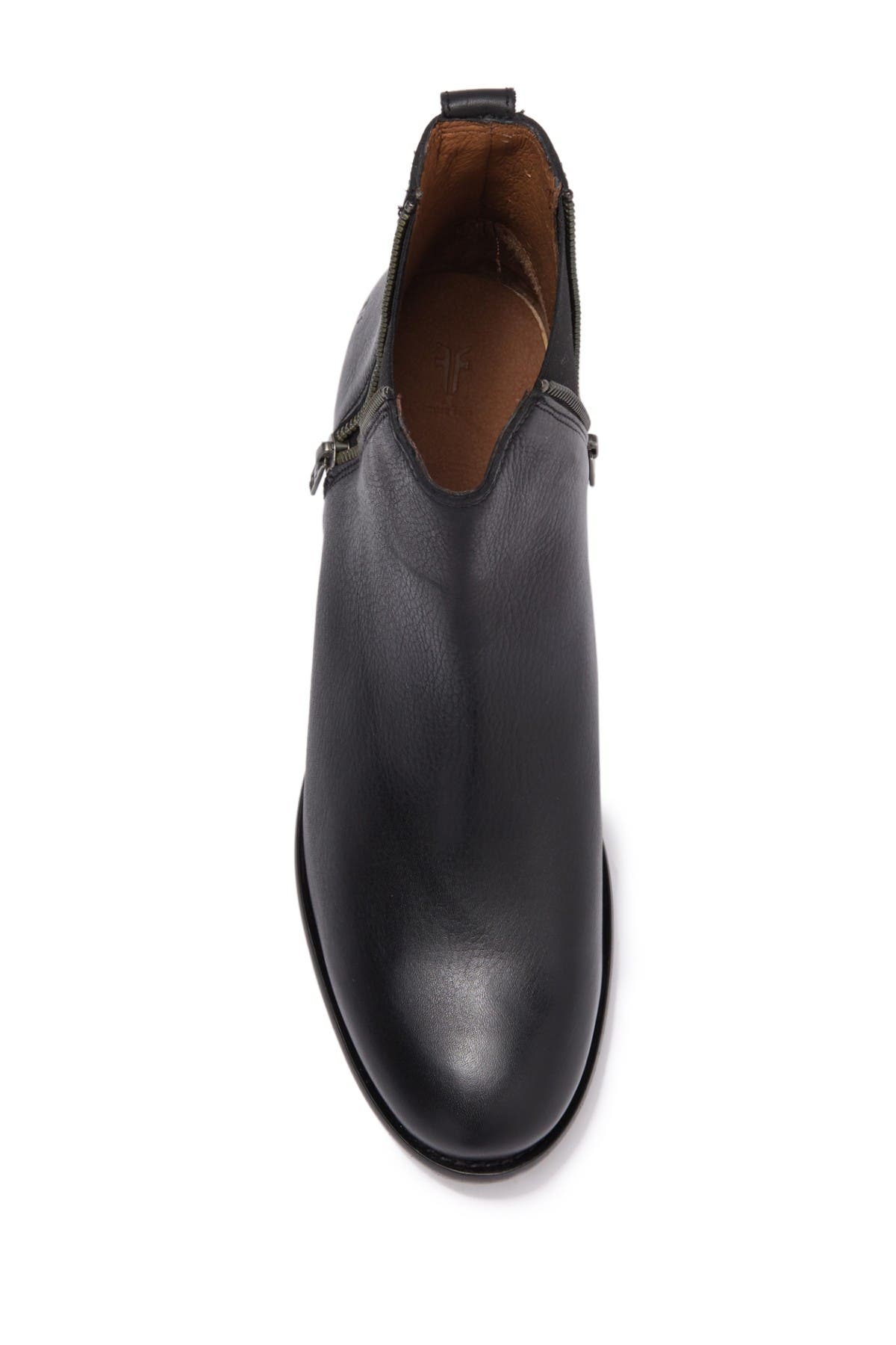 Frye Carly Zipper Trim Chelsea Boot, Alternate, color, 